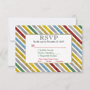 Urlaubstafeln UAWG Wedding Response Meal Choice RSVP Karte
