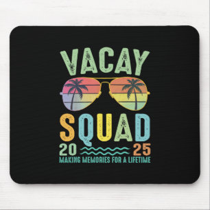 Urlaubstruppe 2025 Sommer Familie Zusammen Kreuzfa Mousepad