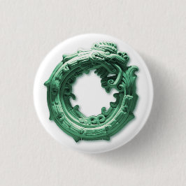 uroboro Quetzalcóatl Button
