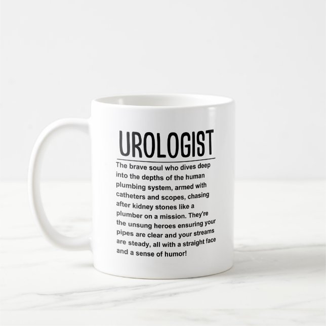Urologe Kaffeetasse (Links)