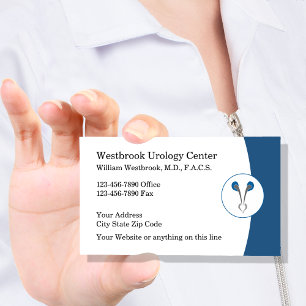 Urologe Medizin Urologie Visitenkarten Visitenkarte