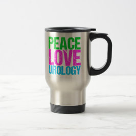 Urologe Peace Liebe Urologie Reisebecher