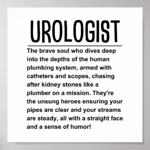 Urologe Poster