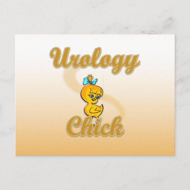 Urologie Chick Postkarte (Vorderseite)