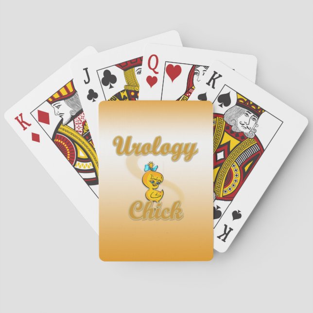 Urologie Chick Spielkarten (Rückseite)