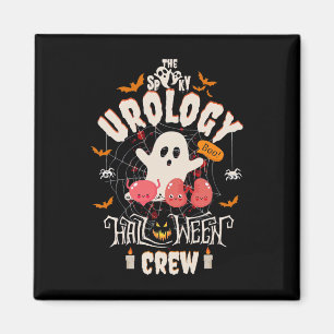 Urologie Halloween Crew Niedlich Ghost Nurse Stude Magnet