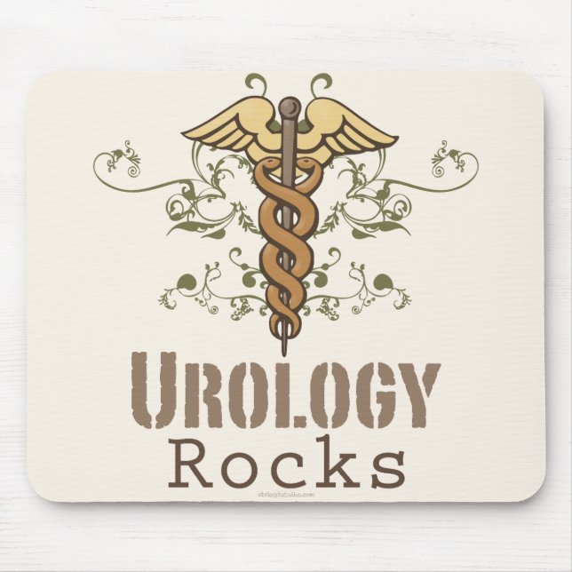 Urologie schaukelt Urologen Mousepad (Vorne)