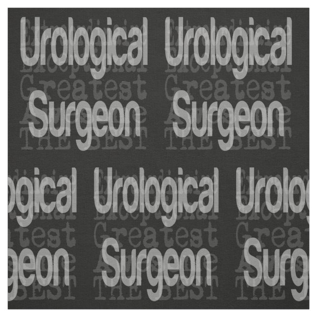 Urologischer Chirurg Extraordinaire Stoff (Muster)