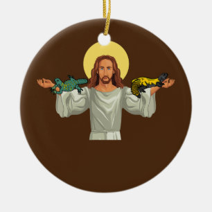 Uromastyx Reptile Spiny Taillik Lizard Gecko Mama Keramik Ornament