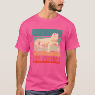 Uromastyx Retro Vintage Haustier Reptil Wüstenagam T-Shirt
