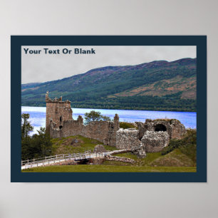 Urqhart Castle - Loch Ness Poster