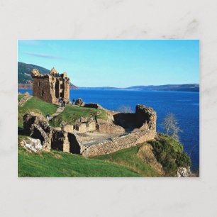 Urquhart Castle, Loch Ness, Schottland Postkarte