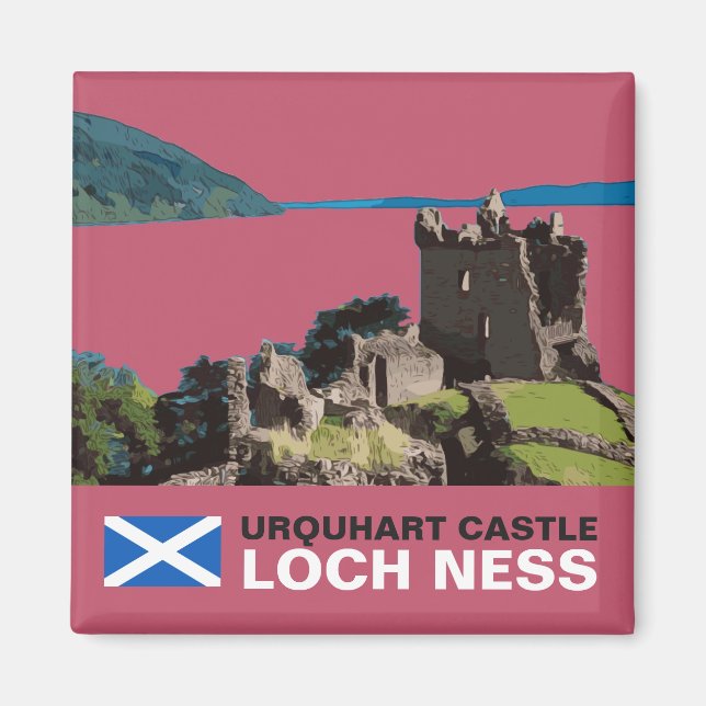 URQUHART CASTLE MAGNET (Vorne)