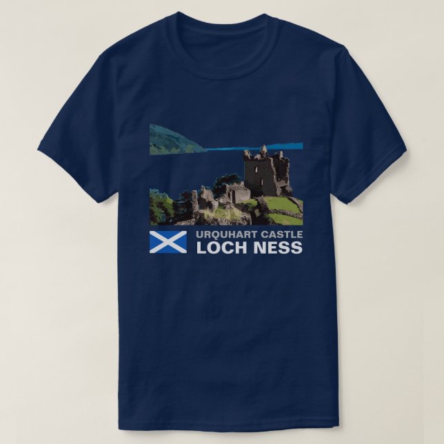 URQUHART CASTLE T-Shirt (Design vorne)