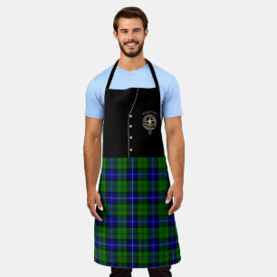 Urquhart Clan Abzeichen & Tartan Kilt Schürze