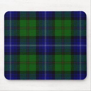 Urquhart tartan blue kariert mousepad