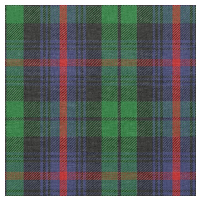 Urquhart Tartan-Druck Stoff (Nahaufnahme)