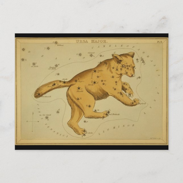 Ursa Major Postkarte (Vorderseite)