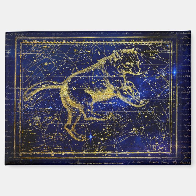 Ursa-Major-Sternbild-Magnet Magnet (Vorderseite)
