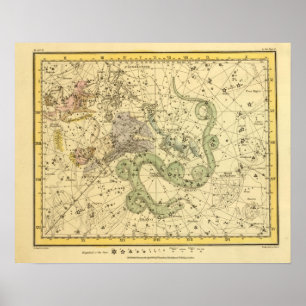Ursa Minderjähriger, Cassiopeia, Tarandus, Cepheus Poster