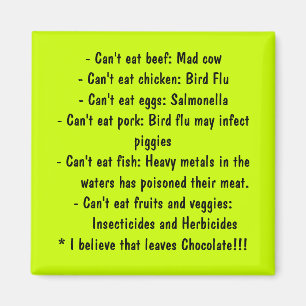 Ursachen - Healthy Eating Magnet