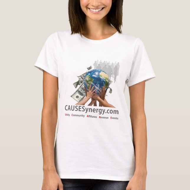 URSACHENSynergie - T - Shirt - Gals (Vorderseite)