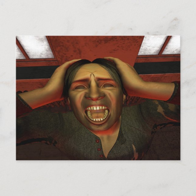 Urschrei Postkarte (Vorderseite)