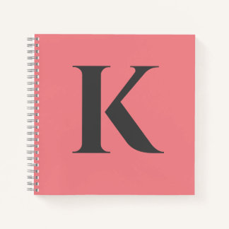 Urschrift | Monogram Modern Stylish Trendy Notizbuch