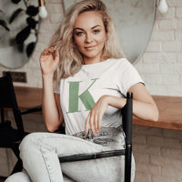 Urschrift | Monogram Modern trendy Sage Green