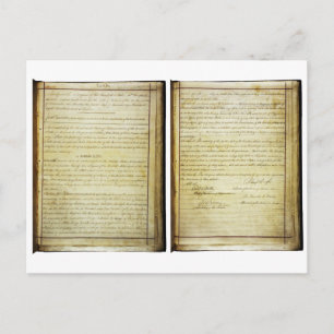 URSPRUNG 14. Änderung der Verfassung der Vereinigt Postkarte