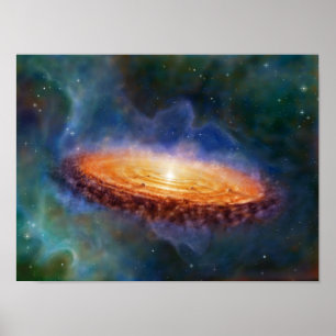 Ursprung des Portfoliopakets für Sonnensysteme Poster