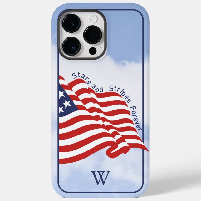 Ursprünglich: American Flag Stars & Stripes Foreve Case-Mate iPhone Hülle (Rückseite)
