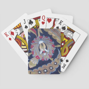 URSPRÜNGLICH BLUE DAMASK BLUME SPIELKARTEN