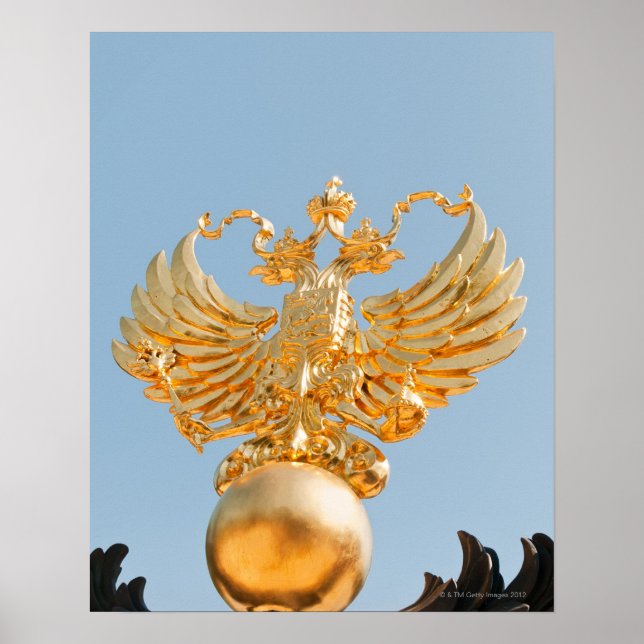 Ursprünglich ein byzantinisches Symbol, das doppel Poster (Vorne)