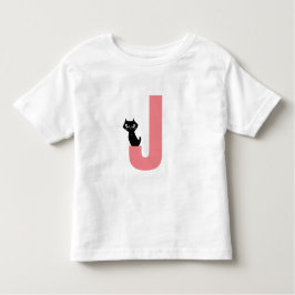 Ursprünglich mit schwarzer Katze Kleinkind T-shirt