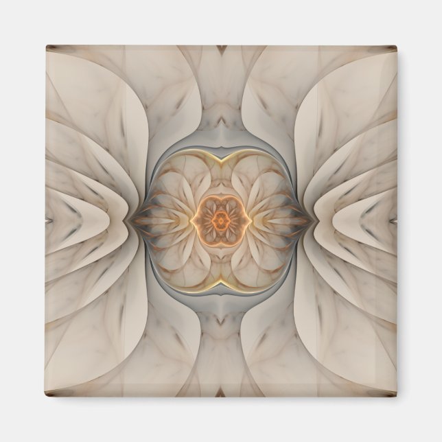 Ursprünglich war die Abstrakte Blüte. Magnet (Vorne)