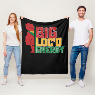 Ursprünglich war die "Big Loc'd Energy Black Freed Fleecedecke