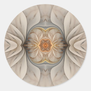 Ursprünglich war Om Runder Aufkleber