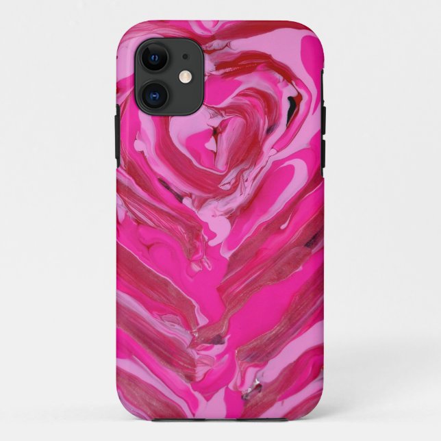 Ursprüngliche abstrakte Malerei auf iPhone Fall Case-Mate iPhone Hülle (Rückseite)