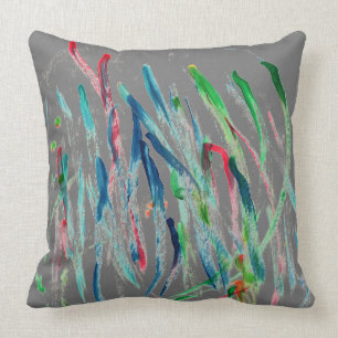 URSPRÜNGLICHE ABSTRAKTE MALEREI DES KISSEN