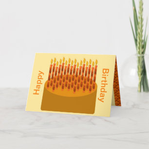 Ursprüngliche Digital-Kunst-Geburtstags-Karte Karte