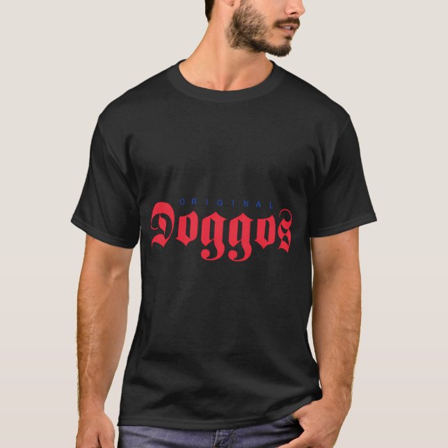 Ursprüngliche Doggos T-Shirt (Vorderseite)
