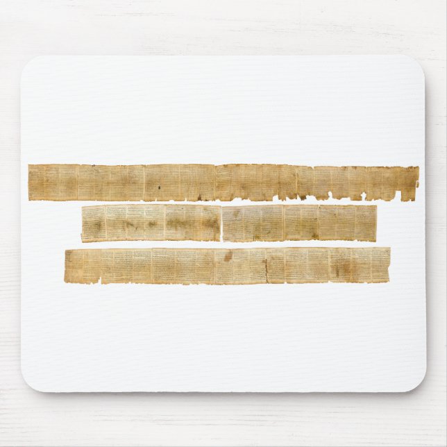 URSPRÜNGLICHE große Jesaja-Rolle-Meer-Rollen Mousepad (Vorne)