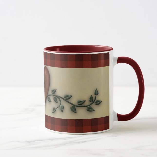 ursprüngliche Herz-Tasse Tasse (Rechts)