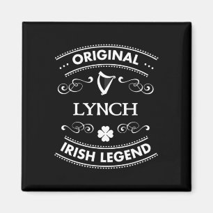Ursprüngliche irische Legende - Lynch irischer Fam Magnet
