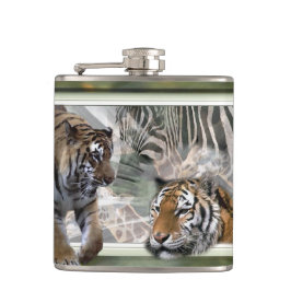 Ursprüngliche Jungle Print Flachmann