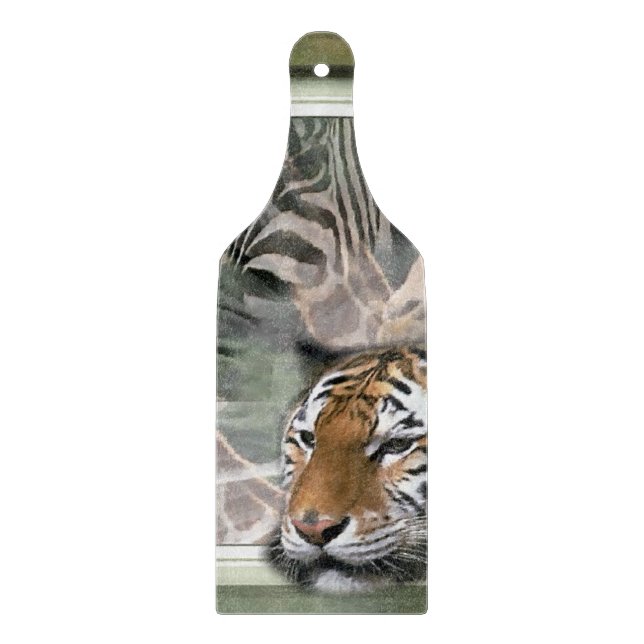 Ursprüngliche Jungle Print Schneidebrett (Vorderseite)