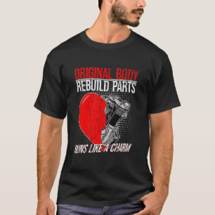 Ursprüngliche Körperwiederaufbauteile Offene Herzo T-Shirt