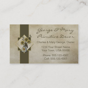 Ursprüngliche Krähen-und Visitenkarte