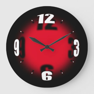 "Ursprüngliche Kugel" - wählen Sie die Farbuhr Große Wanduhr